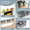 2 in 1 Outdoor Matschküche mit Wasserhahn & Abnehmbarem Waschbecken Kinderküche Blau Bild 5