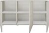borchardt Möbel Sideboard Rova, Kommode Breite 139 cm, Praktische Push-to-open-Funktion, 6 Türen und 3 verstellbare Böden Bild 4