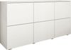 borchardt Möbel Sideboard Rova, Kommode Breite 139 cm, Praktische Push-to-open-Funktion, 6 Türen und 3 verstellbare Böden Bild 3