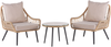Outdoor Kissenbezug Set LAURETO Beige Bild 4