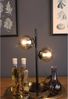 Luce Design Neptun 9120 L2 Nero Tischleuchte 2-flammig ECO Light Bild 4