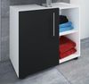VCM Badmöbel Waschbeckenunterschrank Flandu 917653 Weiß / Schwarz H. 51 x B. 60 x T. 30 cm Bild 3