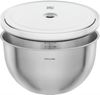 Zwilling Aufbewahrungsschüssel Fresh & Save BOWLS, Edelstahl, (2-tlg, Schüssel inkl. Deckel), Vakuumschüssel L / 24 cm, Edelstahl Bild 2