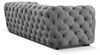 Sofa Designersofa NATALIE 3-Sitzer in Stoff Riviera Steel Bild 4