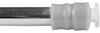 Bestlivings Gardinenstange zum Klemmen ohne Bohren, Klemmstange 40-60 cm, Silber (glanz), Ø 10 mm, für Scheiben- & Bistrogardinen, Teleskopstange mit Schraubtechnik Bild 4