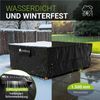 Juskys Gartenmöbel Abdeckplane CoverSafe Pro 240 x 190 x 80 cm - winterfest & wasserdicht - Schutzhülle für Gartentisch, UV-Schutz, Abdeckhaube Gartentisch Bild 4