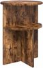 vidaXL Beistelltisch Geräucherte Eiche Ø 39,5 x 55 cm Holzwerkstoff 8001024 Bild 2