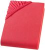 Carpe Sonno Spannbettlaken Jersey 90x200 100x200 120x200 140x200 160x200 180x200 200x200 70x140, Jersey, Gummizug: rundum, (1 Stück), Baumwoll Babybett Spannbettlaken 70x140 Baby Laken Rot Bild 2