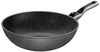 STONELINE Wok, Aluminium (1-tlg, 1 Pfanne, 1 abnehmbarer Stielgriff), mit echten Steinpartikeln, induktionsgeeignet, Made in Germany Bild 5