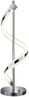 Ausgefallene LED Tischlampe SYDNEY, dimmbar Chrom Höhe 63cm Bild 2
