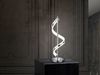 Ausgefallene LED Tischlampe SYDNEY, dimmbar Chrom Höhe 63cm Bild 3