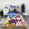 Paw Patrol Bettwäsche-Set für Kinderbett 140 x 200 cm + 70 x 90 cm aus 100% Baumwolle mit Reißverschluss Bild 2
