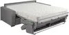 Schlafsofa 4-Sitzer Stoff VIZIR - Violett - Mit Lattenrost: 160 cm - Matratze: 18 cm mit Memory Schaum Bild 3