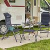 Siena Garden Campinghocker PREMIUM, anthrazit M31088 dunkelblau Bild 3