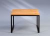 Couchtische Beistelltisch - Selma 1 -Wildeiche Massiv 60x60 cm Bild 2