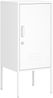 Nachtschrank Hausjärvi 82x35x35 cm Türgriff links Stahl Weiß [en. casa] Bild 4