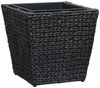 vidaXL Blumenkübel 3 Stk. Wasserhyazinthe Schwarz 45573 Bild 5