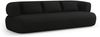 Micadoni Sofa Jenny 4-Sitzer Boucle Now or Never Schwarz Bild 2