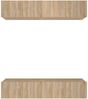 TV-Schränke 4 Stk. Sonoma-Eiche 80 x 30 x 30 cm Holzwerkstoff [3114184] Bild 2