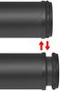 4 höhenverstellbare Tischbeine Schwarz 1100 mm 242141 Bild 3
