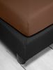 Irisette Mako-Jersey Betttuch Jupiter 0008 camel 190x200 cm 8-83 camel Bild 5