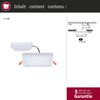 Paulmann No. 93039 LED Einbaupanel Areo VariFit IP44 eckig 118mm Weiß 3000K Bild 5