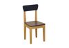 roba Kinderstuhl mit Lehne - Holz - Sitzhöhe 31 cm - Natur/Blau Bild 2