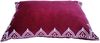 Marokkanisches Samtkissen Luka Bordeaux Bild 3