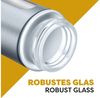 Praknu Salzstreuer 12 Gewürzdosen Silber I Gewürzstreuer Edelstahl Set 80ml, (Set, 12-tlg), Mit Sichtfenster und 3fach Streuregulierung - Gewürzgläser für Gewürze Bild 3