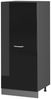 Vorratsschrank R-Line Schwarz Hochglanz 60 cm Vicco Bild 1