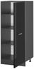 Vorratsschrank R-Line Schwarz Hochglanz 60 cm Vicco Bild 4