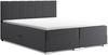 MEBLINI Boxspringbett CHANDON 140x200 cm mit Bettkasten - H3B/Dunkelgrau Samt Polsterbett - Doppelbett mit Topper & Bonellfederkern-Matratze Bild 2
