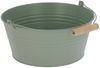 3x Blumentopf mit Henkel Pflanzgefäß Balkontopf Hängetopf Ø22xH10cm Bild 2