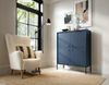 AX LIVING Große Kommode Domiti MK104 104 cm Modern in Dunkelblau Bild 2