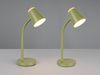 2er SET LED Schreibtischlampen Grün flexibel biegsam, Höhe 36cm Bild 3