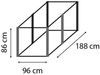 Vitavia Hochbeet Linus 858, granit/schwarz Bild 2