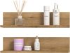 Aqua Wandregal Set in Evoke Oak Nachbildung Bild 2