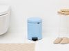 Brabantia Treteimer Newicon 5 L Dreamy Blue Papierkörbe & Mülleimer Bild 2