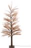 Gartendekoration LED HAUGANES Weihnachtsbaum 190 cm Beige Bild 5