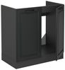 Spülenunterschrank R-Line Anthrazit Landhaus 80 cm ohne Arbeitsplatte Vicco Bild 3