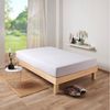 Traumschlaf Spannbettlaken, Frottee Stretch, weiss, 90x200 - 100x200 cm Bild 5