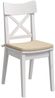 vidaXL Sitzkissen 4 pcs Creme 40 x 40 x 3 cm Mikrofaserstoff 42015222 Bild 3