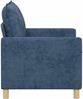 vidaXL Sofa Blau 126 x 81 x 87,5 cm Polyester 42028823 Bild 4