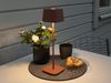 KONSTSMIDE Capri LED USB Akku Tischleuchte terrakotta dimmbar 2700/3000K Bild 5