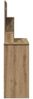 vidaXL Schminktisch mit Spiegel Artisan-Eiche 86,5x35x136 cm 857010 Bild 5