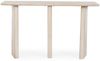 Konsole Catecaza aus Mangoholz, modern und natürliches Design, 130 cm, natur Bild 2