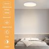 ZMH Deckenlampe LED Deckenleuchte Schlafzimmer - Küchenlampe Flach Ø28cm Schlafzimmerlampe Warmweiß Flurlampe Rund Badezimmerlampe IP44 Deckenbeleuchtung Badezimmer 17W Badlampe für Küche Bad Flur Bild 4