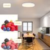 ZMH Deckenlampe LED Deckenleuchte Schlafzimmer - Küchenlampe Flach Ø28cm Schlafzimmerlampe Warmweiß Flurlampe Rund Badezimmerlampe IP44 Deckenbeleuchtung Badezimmer 17W Badlampe für Küche Bad Flur Bild 3