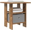 vidaXL Nachttisch mit Schubladen Altholz 41 x 40 x 45 cm Holzwerkstoff 8000432 Bild 3