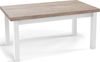 WFL GROUP Esstisch Avena ausziehbar rechteckig modern mit weißen Holzbeinen (MADE IN EU, 5 Gr. – 120/140/160/170/200 cm ausziehbar auf 160/180/210/250/300 cm), platzsparender Tisch in Holzoptik für Küche, Esszimmer oder Wohnzimmer Bild 2